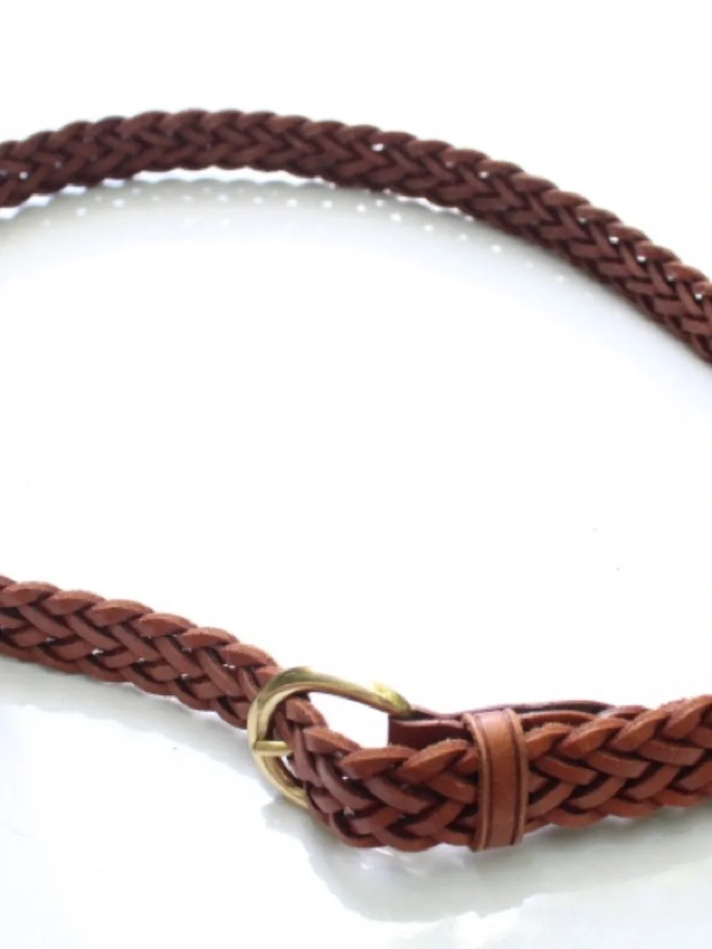 Vintage braided belt